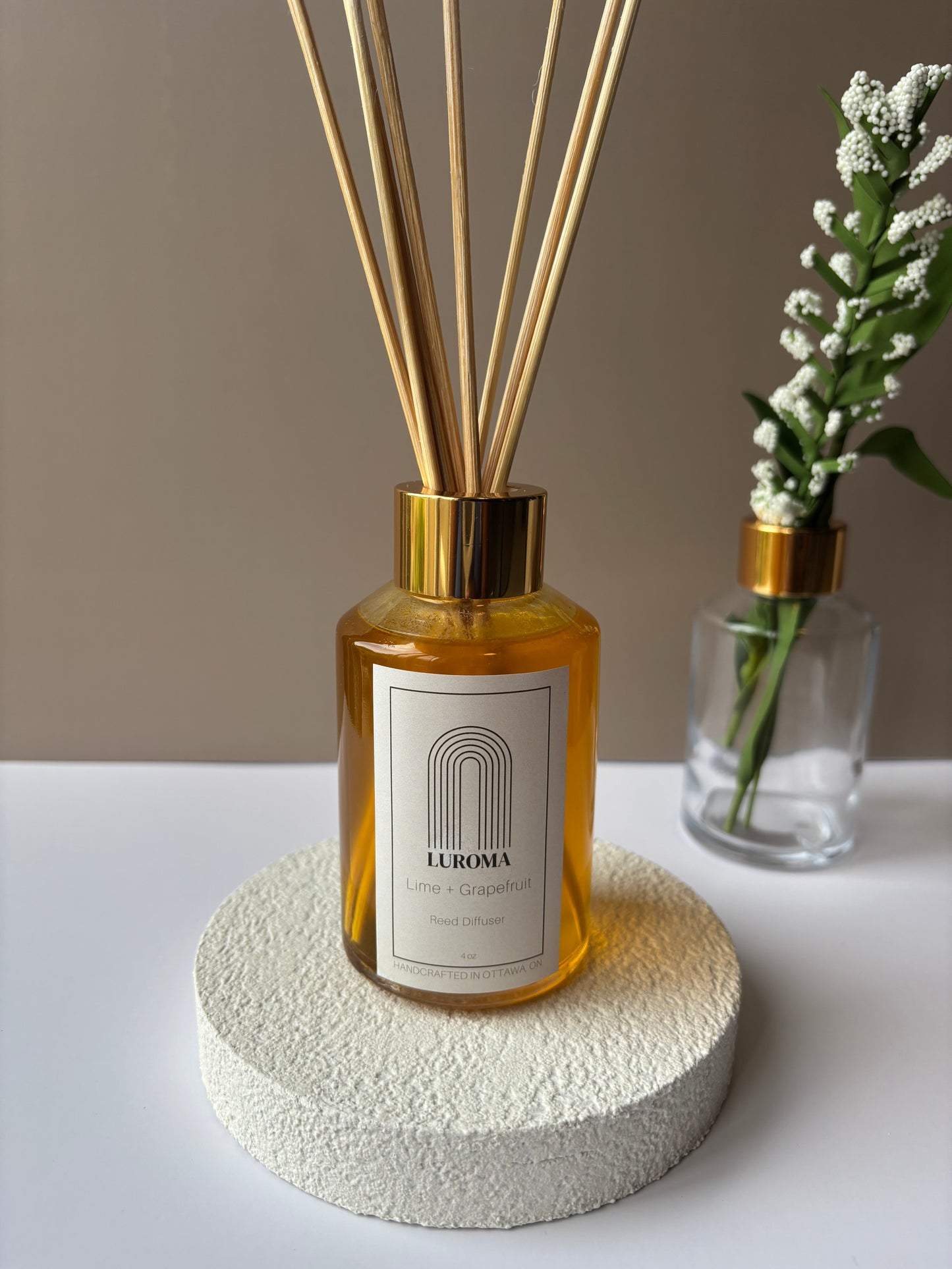 Lime + Grapefruit Reed Diffuser