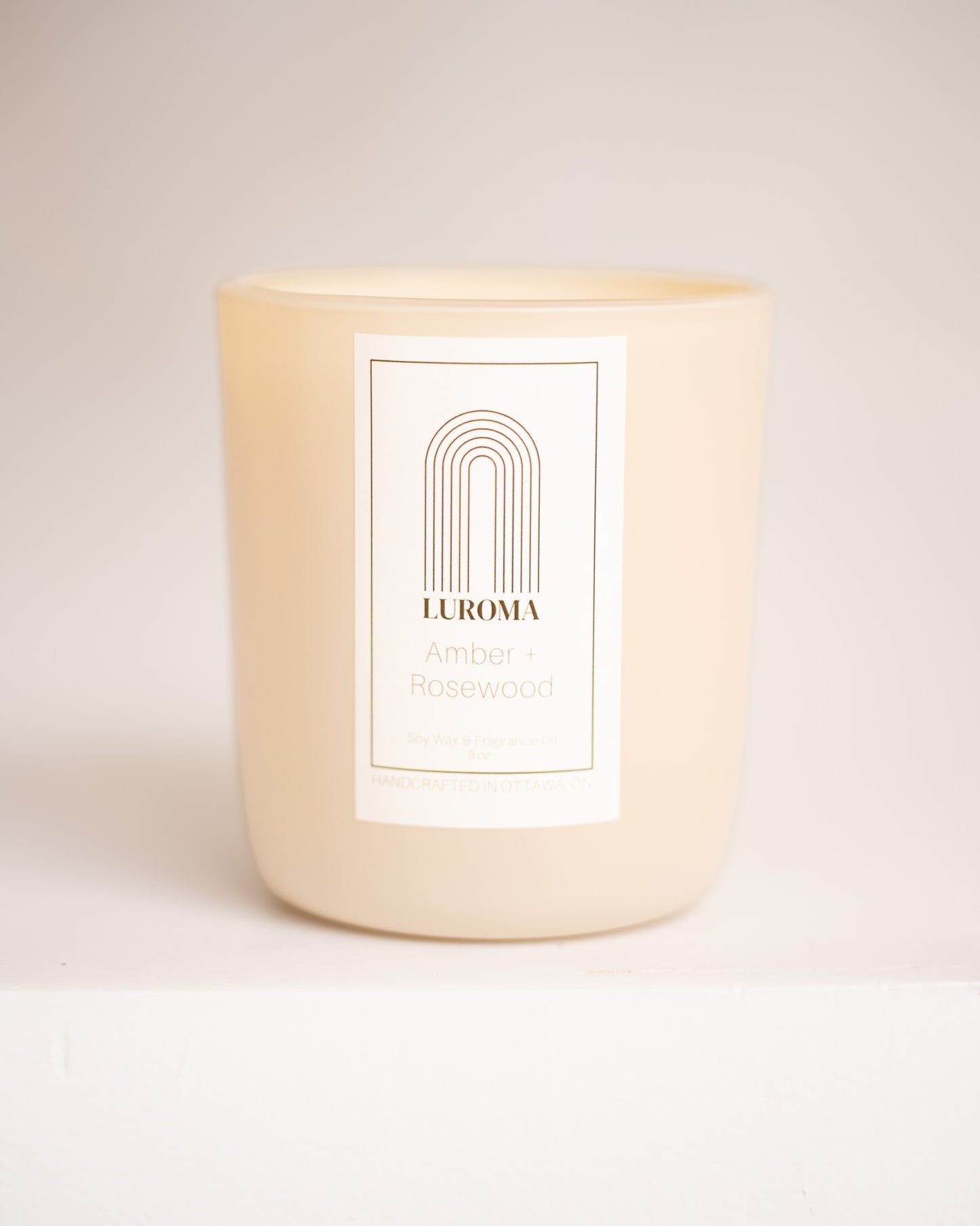Amber + Rosewood Candle