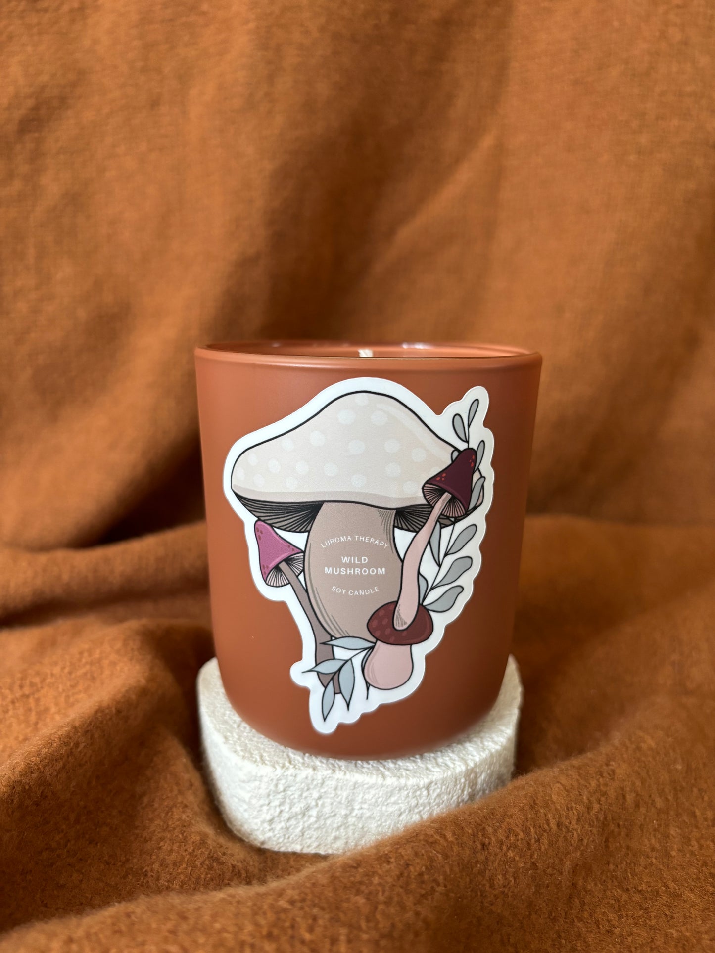 Wild Mushroom Candle