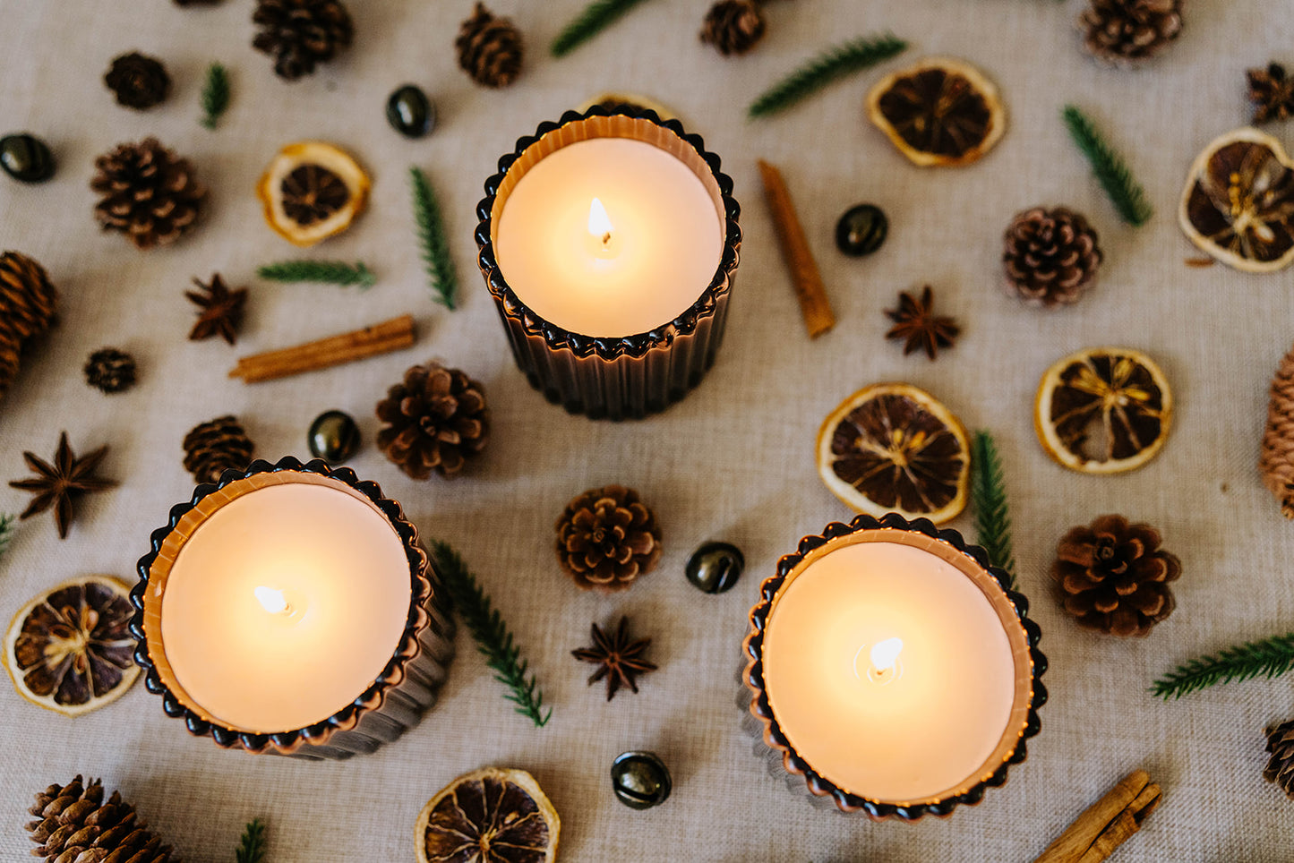 Roasted Chestnut Winter Candle