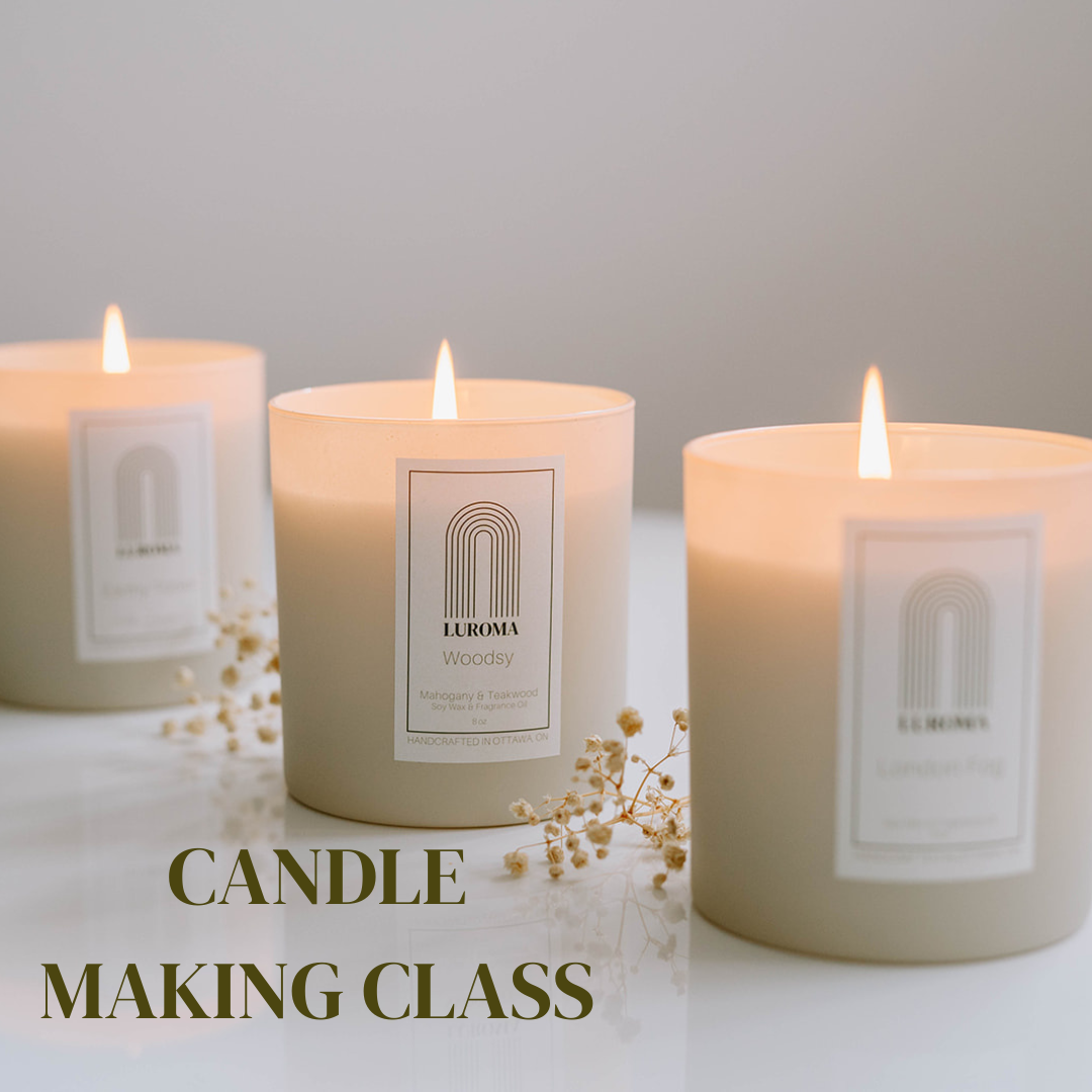 Sept 29: Candle Making Class