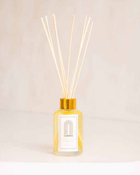 Lavender + Vanilla + Sandalwood Reed Diffuser