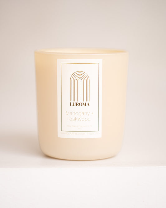 Mahogany + Teakwood Candle